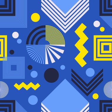 Modern. Çizgi dokusuna sahip soyut geometrik arkaplan. Kusursuz desen. Web tasarımı veya yazdırma için vektör illüstrasyonu.