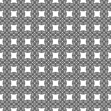 Şeritlerin tasarımı. Etnik boho süsü. Kusursuz desen. Kabile motifi. Web tasarımı veya yazdırma için vektör illüstrasyonu.