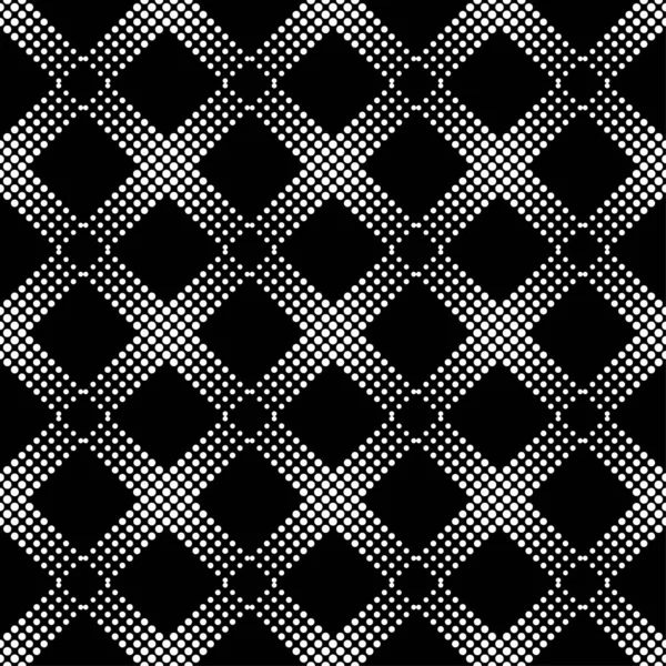 Das Muster Der Punkte Tupfen Ornament Nahtloses Muster Vektor Illustration — Stockvektor