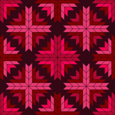 Aztek elementleri. Etnik boho süsü. Kusursuz desen. Kabile motifi. Web tasarımı veya yazdırma için vektör illüstrasyonu.