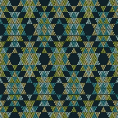 Aztek elementleri. Etnik boho süsü. Kusursuz desen. Kabile motifi. Web tasarımı veya yazdırma için vektör illüstrasyonu.