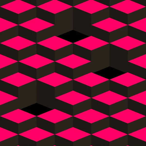 Des Cubes Noirs Modélisation Minimalisme Isolé Sur Fond Noir Illustration — Image vectorielle