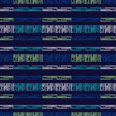 Elle kumandalı tasarım. Etnik boho süsü. Kusursuz bir geçmişi var. Kabile motifi. Web tasarımı veya yazdırma için vektör illüstrasyonu.