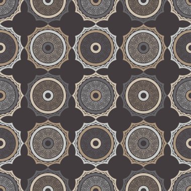 Zebra çizgileri ve leopar benekleri olan kusursuz bir arka plan. Afrika hayvanları. Web tasarımı veya yazdırma için vektör illüstrasyonu.