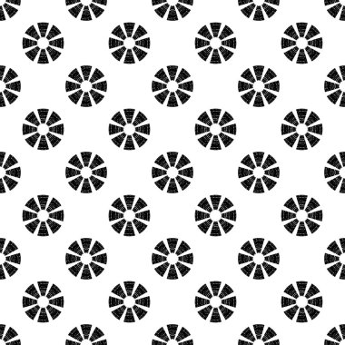 Elle kumandalı tasarım. Etnik boho süsü. Kusursuz bir geçmişi var. Kabile motifi. Web tasarımı veya yazdırma için vektör illüstrasyonu.