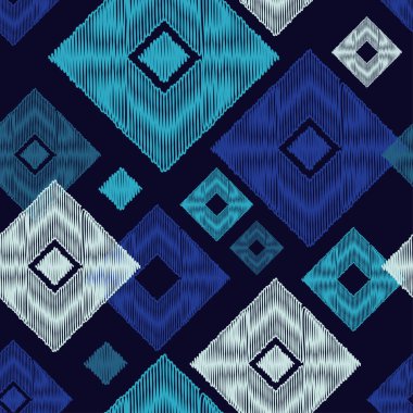 Elle kumandalı tasarım. Etnik boho süsü. Kusursuz bir geçmişi var. Kabile motifi. Web tasarımı veya yazdırma için vektör illüstrasyonu.