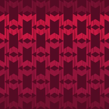 Aztek elementleri. Elle kumandalı tasarım. Etnik boho süsü. Kusursuz bir geçmişi var. Kabile motifi. Web tasarımı veya yazdırma için vektör illüstrasyonu.