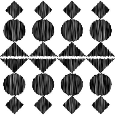 Elle kumandalı tasarım. Etnik boho süsü. Kusursuz bir geçmişi var. Kabile motifi. Web tasarımı veya yazdırma için vektör illüstrasyonu.