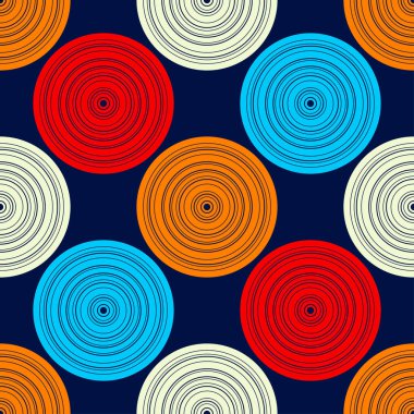 Puantiyeli süs. Elle kumandalı tasarım. Kusursuz desen. Web tasarımı veya yazdırma için vektör illüstrasyonu.