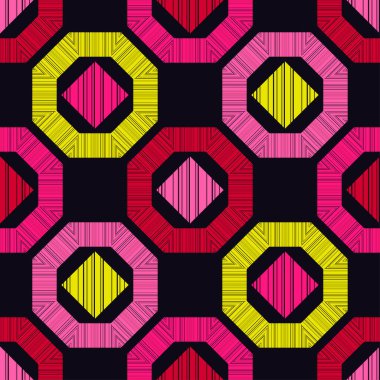 Kusursuz bir geçmişi var. Geometri. Elle kumandalı tasarım. Etnik boho süsü. Kabile motifi. Web tasarımı veya yazdırma için vektör illüstrasyonu.