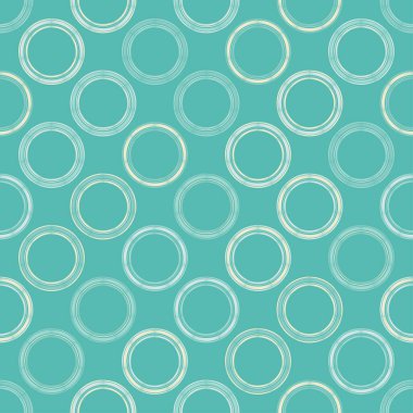 Puantiyeli süs. Elle kumandalı tasarım. Kusursuz desen. Web tasarımı veya yazdırma için vektör illüstrasyonu.