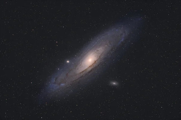 Die Andromeda Galaxie Unser Nachbar Weltraum Messier Millionen Lichtjahre Von lizenzfreie Stockbilder