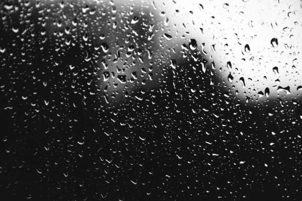 Picături Ploaie Fereastră — Fotografie, imagine de stoc