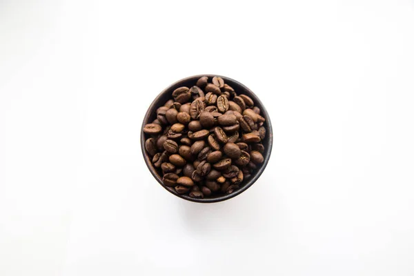 Brown Coffee Beans Close Royalty Free Stock Photos