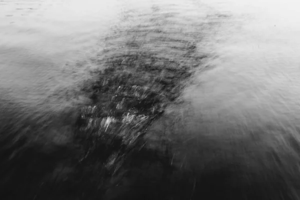 Black White Water Texture Water Background — Stock Photo, Image