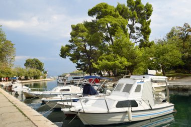 Anchorage Trogir, tekne çapa Trog sahilinde, zemin