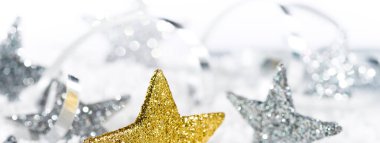 Kar Noel yıldız ile Noel arka plan