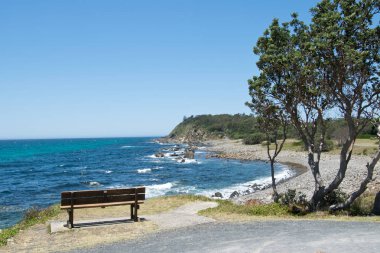 Avustralya kırsalında bir kıyı reteat