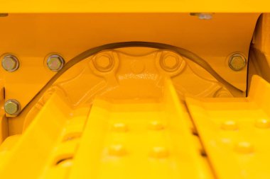 Sarı bir traktör kavramını Catrerpillar