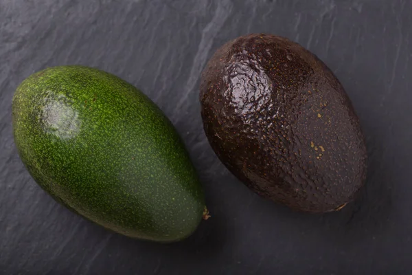 Sweet Avocado Black Slate — Stock Photo, Image