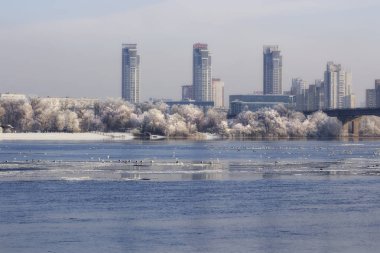 Kiev sıcak kış.
