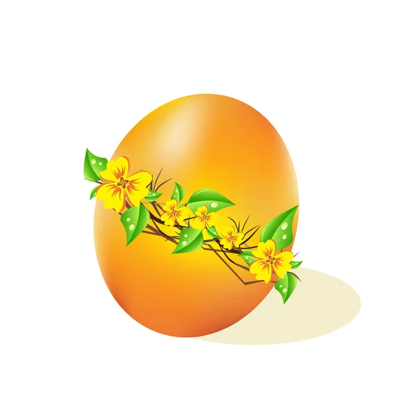 Easter egg vector illustration — Stock Vector