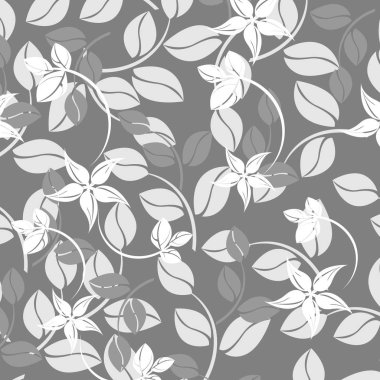 Dikişsiz çiçek deseni