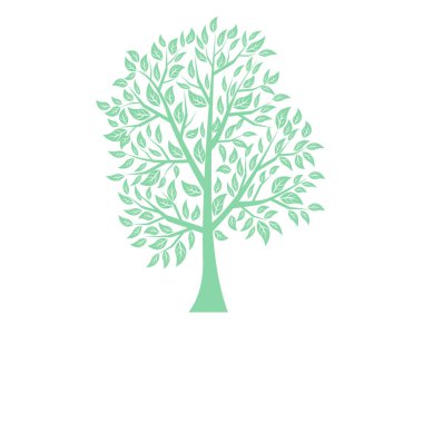 vektör ağaç çizimi