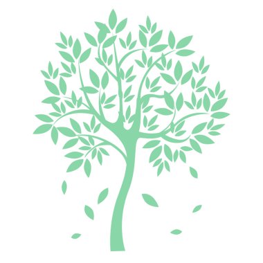 vektör ağaç çizimi