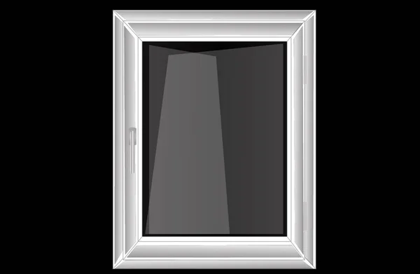 Vector ventanas plástico — Vector de stock