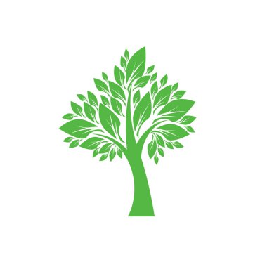 vektör ağaç çizimi