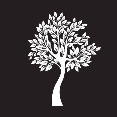 vektör ağaç çizimi