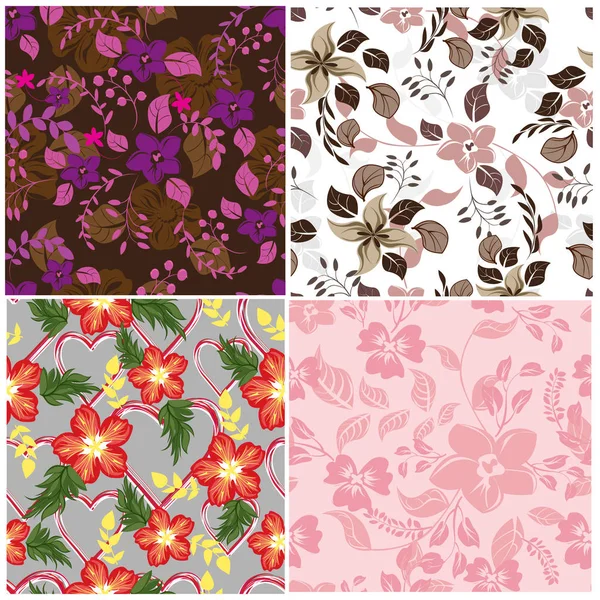 Dikişsiz çiçek deseni