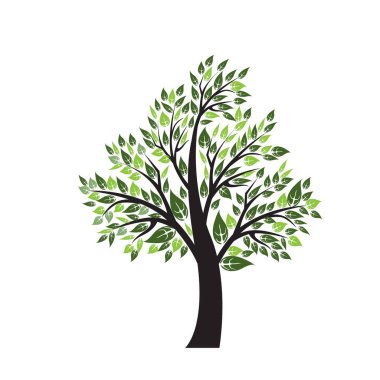 vektör ağaç çizimi