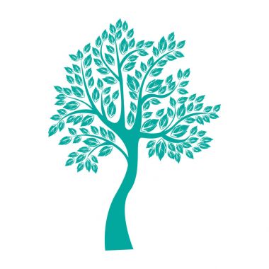 vektör ağaç çizimi