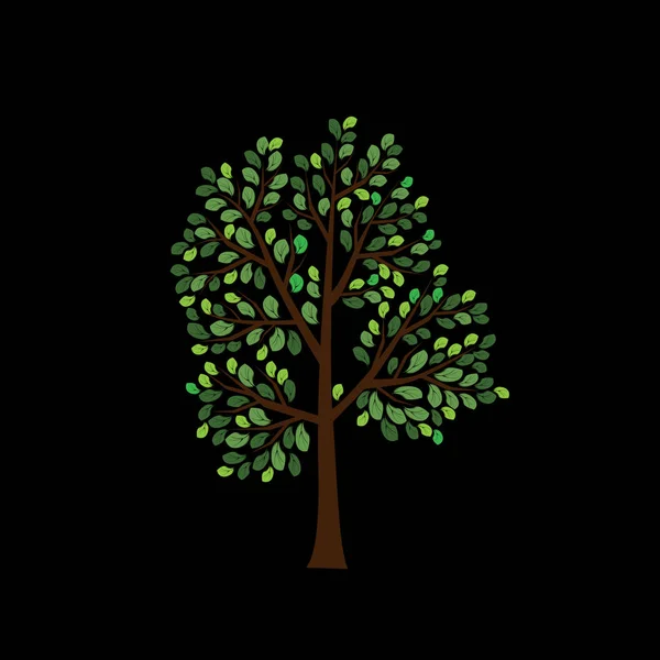 Ilustración del árbol vectorial — Archivo Imágenes Vectoriales