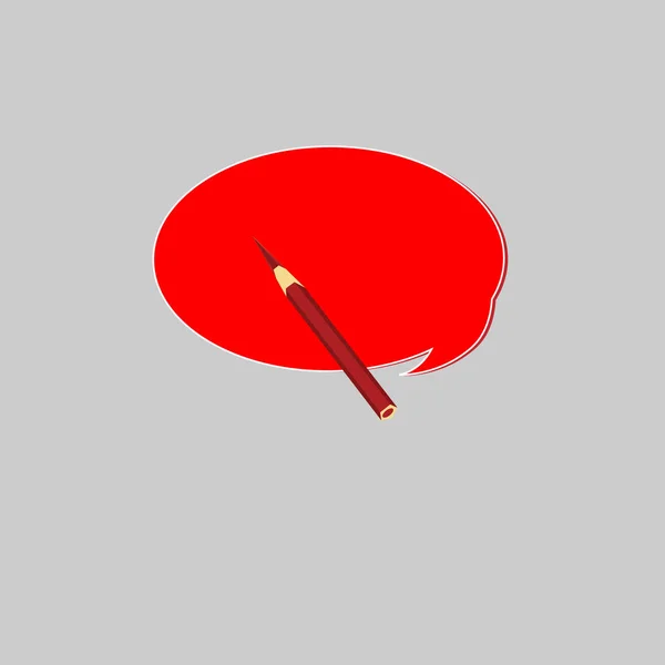 Moteur vectoriel icône bulle speesh — Image vectorielle