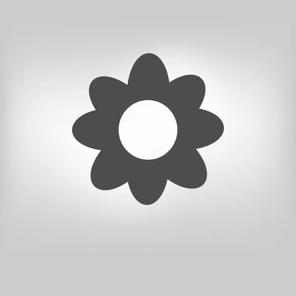 Ícone de flor vetorial — Vetor de Stock