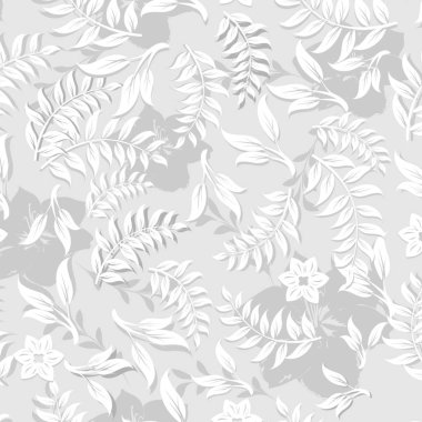 Dikişsiz çiçek deseni