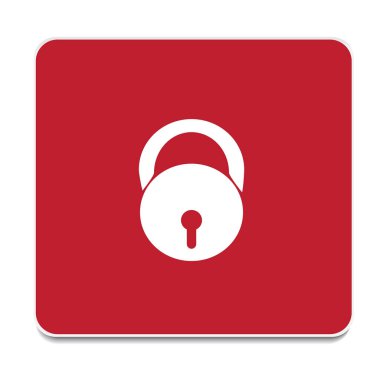 Kabin Kilidi vektör simgesi