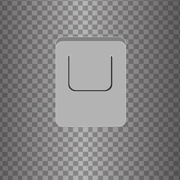 Vektor-Icon-Tasche — Stockvektor