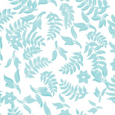 Dikişsiz çiçek deseni