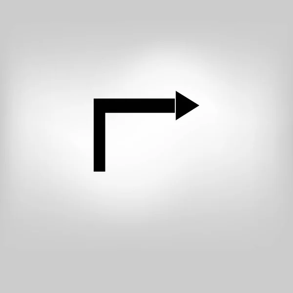 Vector arrow sign — Stock Vector