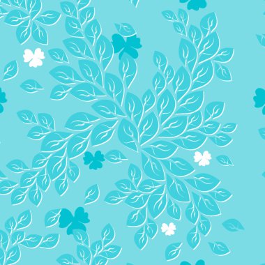 Dikişsiz çiçek deseni