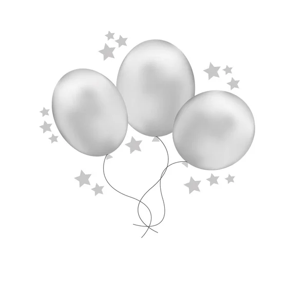 Vektor-Symbol Luftballon — Stockvektor