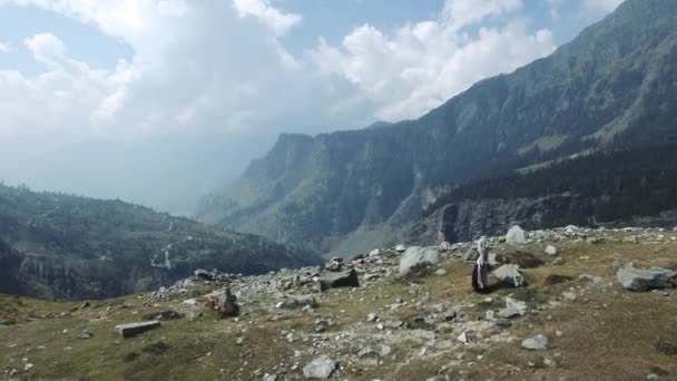 Jesús en las montañas de Galilea, Tierra Santa — Vídeo de stock