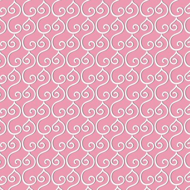 swirls beyaz bir model