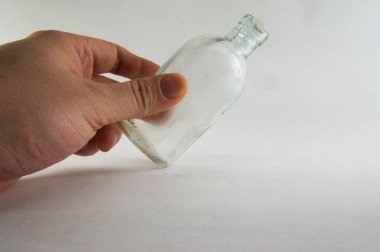 Dekor küçük şişe, küçük ilaç şişesi, küçük Vintage şişe, Retro Home Decor Vintage eczacı şişe, eczane şişe, eczane kavanoz