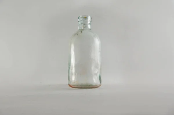 Decor Tiny fles, klein flesje van de geneeskunde, Vintage flesje Retro Home Decor Vintage apotheker fles, apotheek fles, apotheek jar Stockfoto