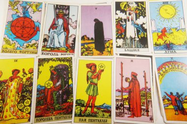Oyun kartları, Fortune-söylemek kartlar, oyun, Board oyunu, kartlar, çizim, kağıt, resimler, Vintage, Sovyet Vintage, Sovyet kartları, kağıt kartları, kart kartları, harita görüntüsü